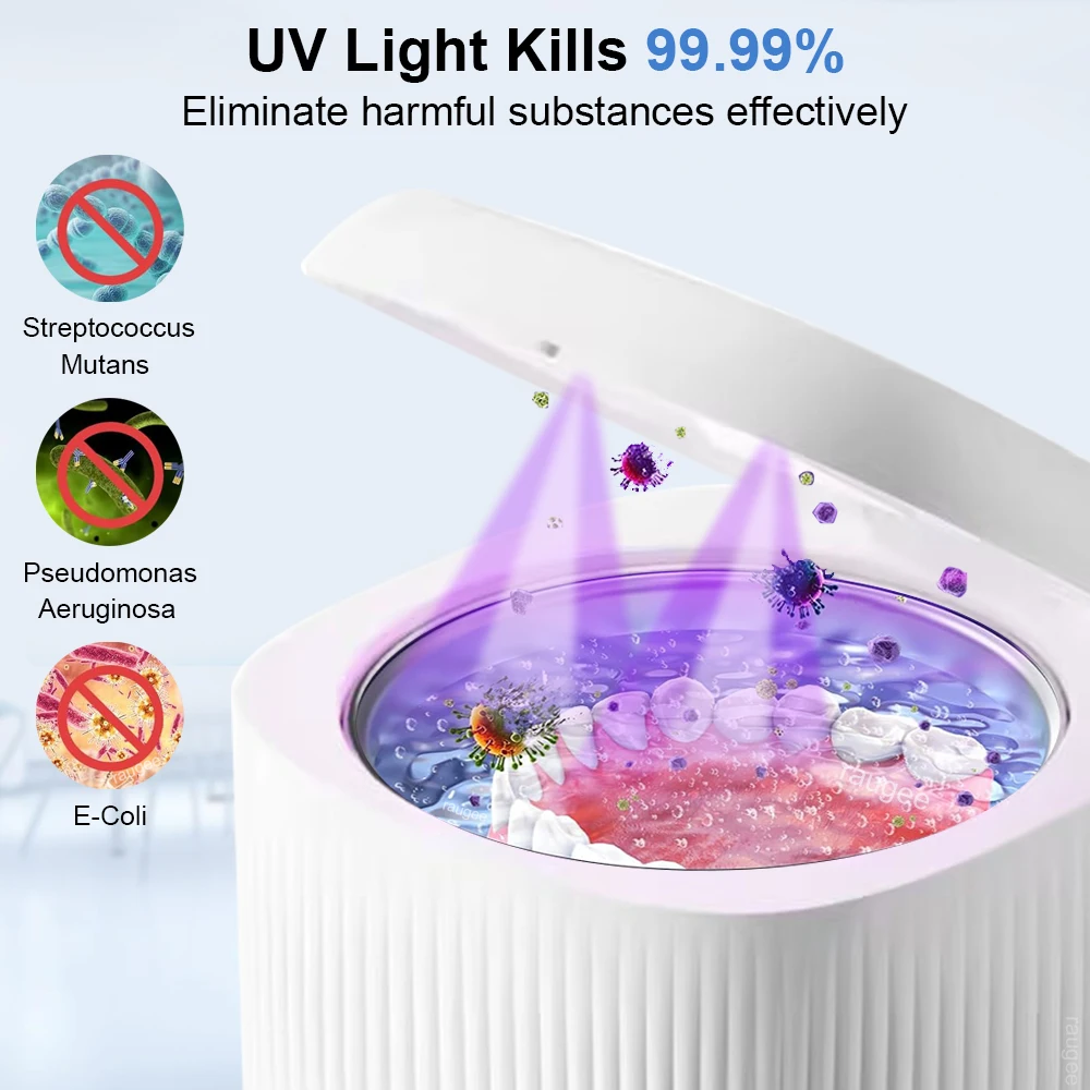 เครื่องทําความสะอาดอัลตราโซนิกสําหรับฟันปลอม เครื่องทําความสะอาดอัลตราโซนิกมืออาชีพ นาฬิกาเครื่องประดับทันตกรรม เครื่องทําความสะอาดอัลตราซาวนด์จัดฟัน