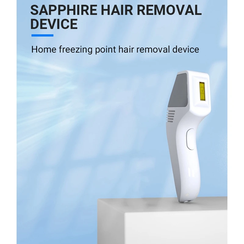 Лазерный эпилятор для удаления волос, безболезненный, подмышки, бикини для лица для женщин, триммер для бикини, точка замерзания, Depilador-ABLE