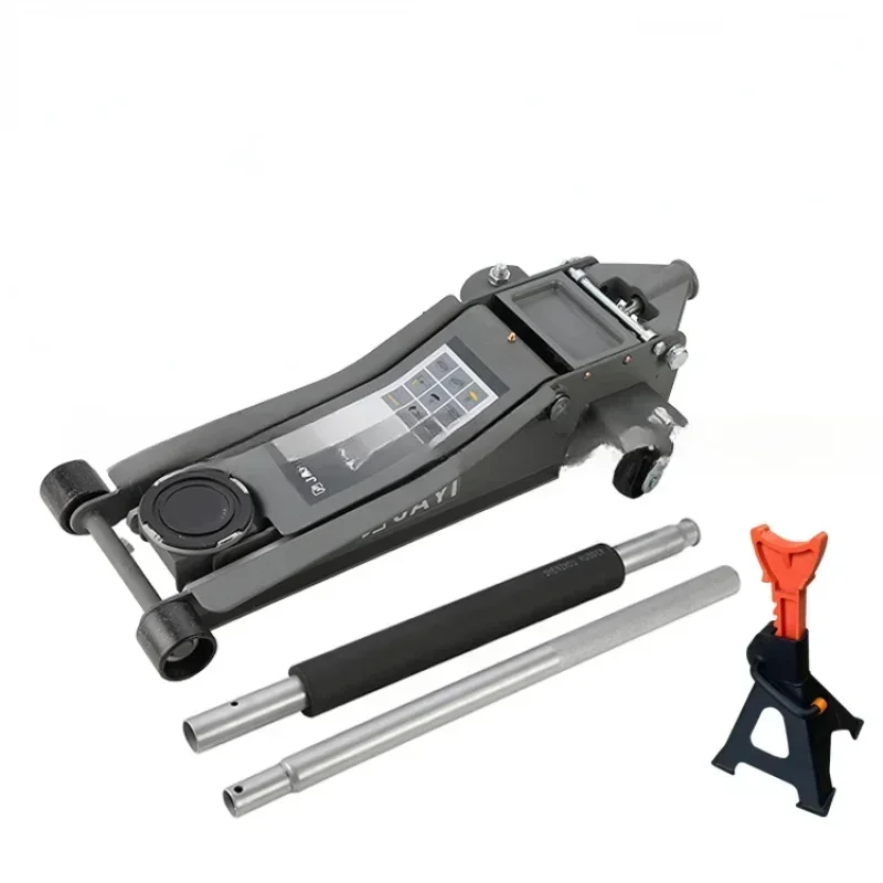 3t horizontal hydraulic 5-ton jack for car load tire changing small cargo 4T auto repair off-road SUV sedan hand cranking