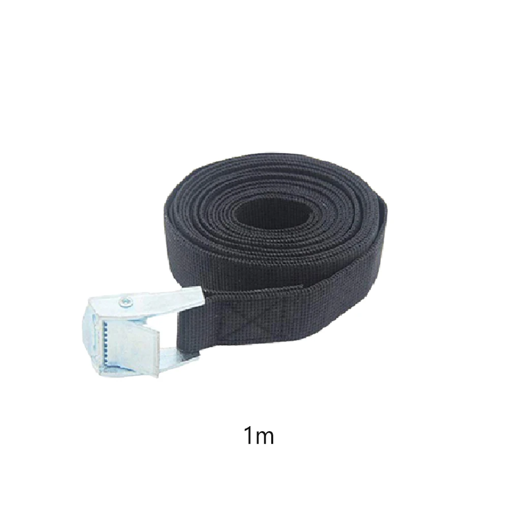 Luggage Strap Buckle Locking Tie Webbing Belt Tensioner 2 5cm x 3 Meters