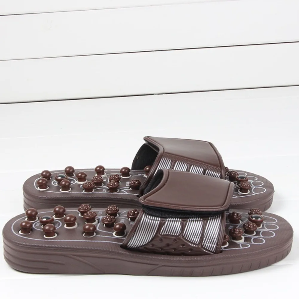 العلاج الربيع تدليك النعال المغناطيسي 4 أحجام الصنادل الانعكاسية المضادة للانزلاق الصحة مدلك القدم أحذية للرجال والنساء #5