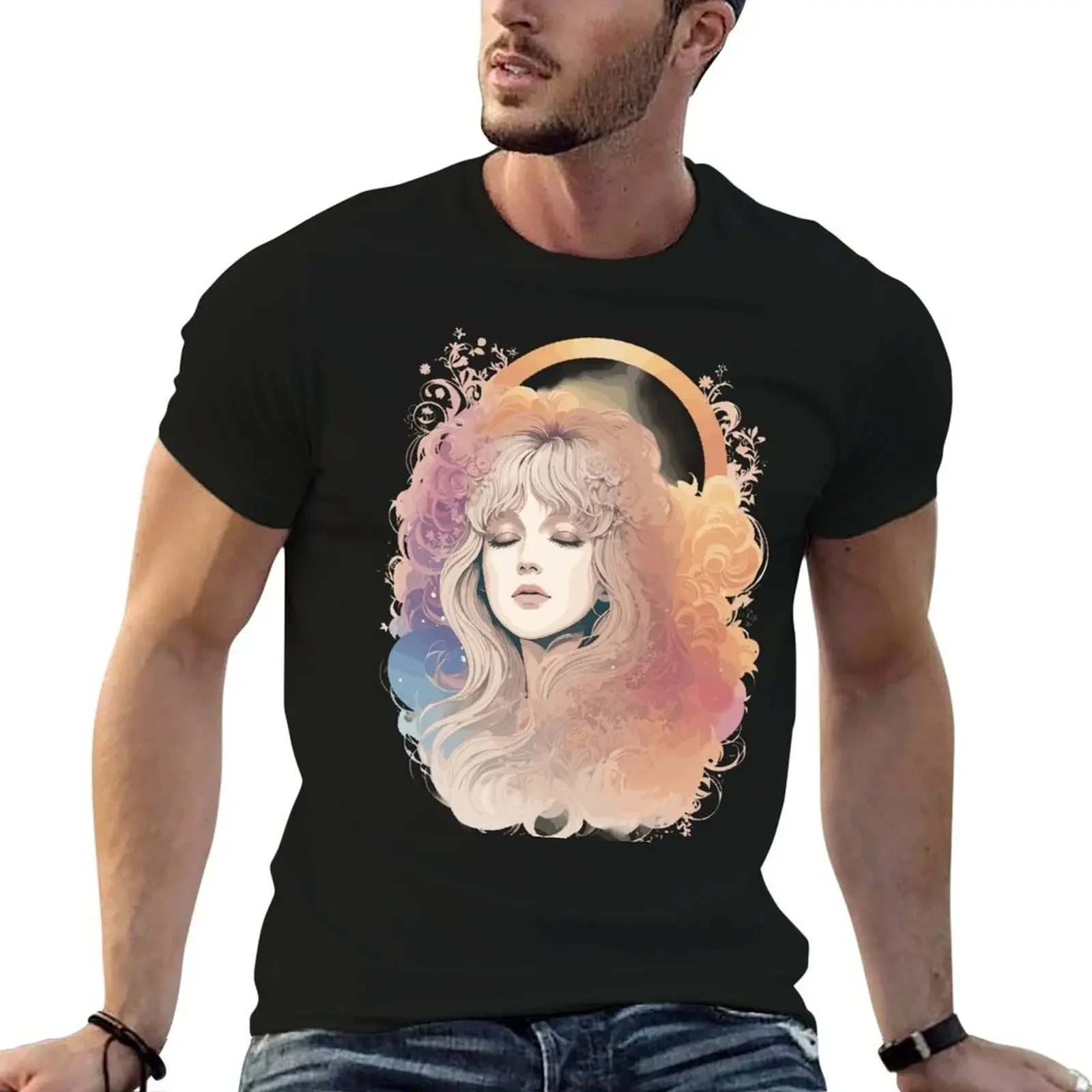 

Fleetwood Mac T-Shirt anime clothes aesthetic clothes customs cute tops mens plain t shirts