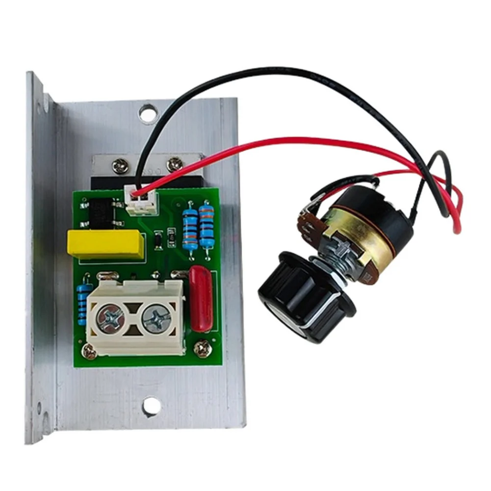 Thyristor-Controlled Voltage Regulator 10000W Capacity for Dimming Temperature Adjustment and AC Motor Regulation