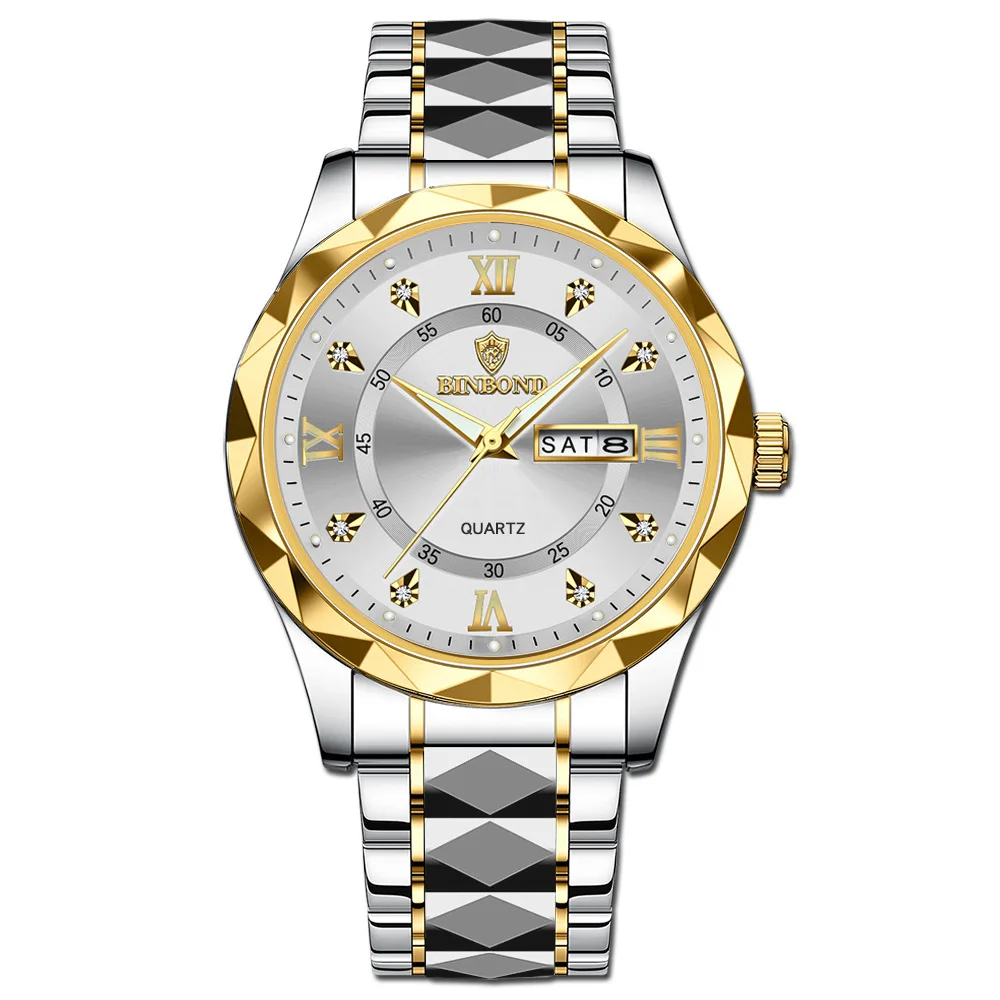 Men's Luxury Luminous Quartz Wristwatch