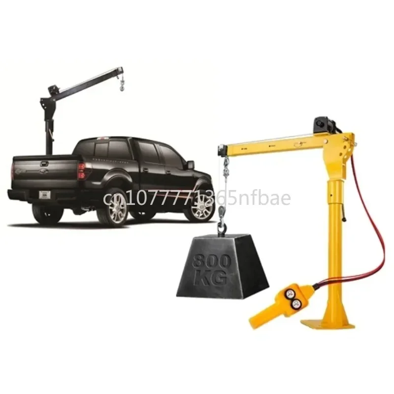 Small Lift Truck Crane Cheap Price Mini Pickup Hydraulic Truck DC12V/24V/220V/380V 500kg 800kg 1000kg