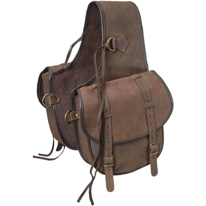 

Tough 1 Soft Leather Trail Riding Saddle Bag