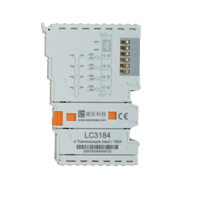 LC3184 4 Channel IO Module EtherCAT Distributed Remote I/O Module Thermocouple Input