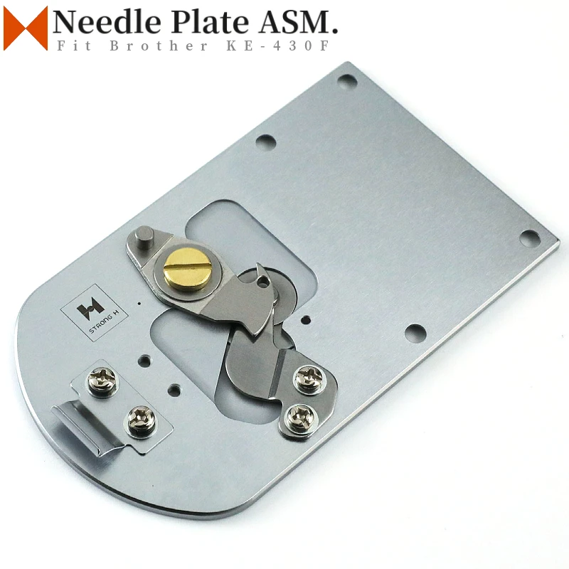 SB0714-001 Needle Plate ASM. For Brother KE-430F, 438F Bartacking Sewing Machine Parts Thread Cut Blade