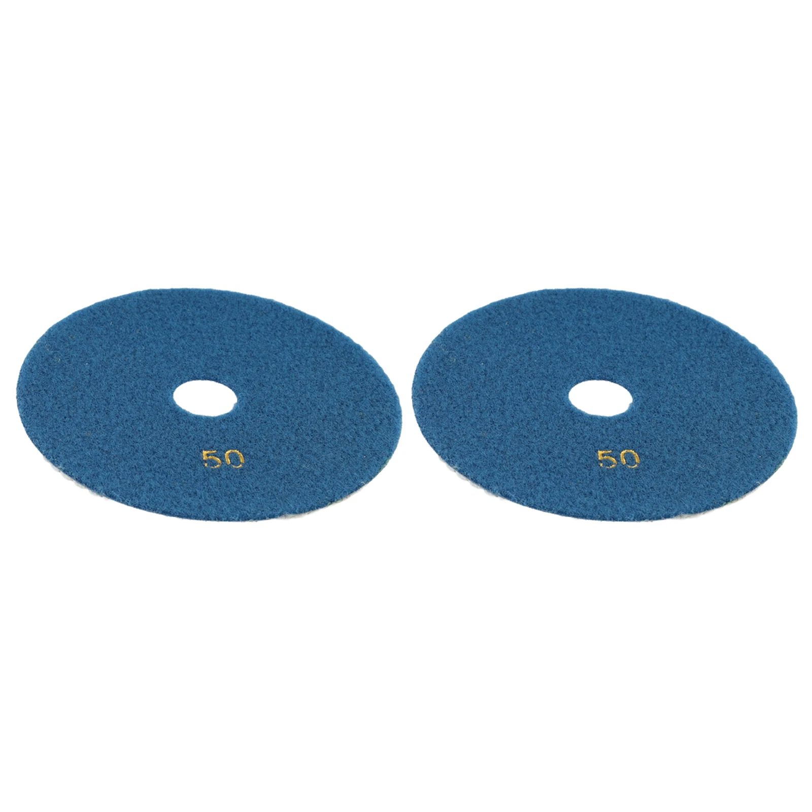 6 Inch Resin Polishing Discs for Concrete and For Granite 2 Pcs with Grit 30# and 50# for Quick and Smooth Polishing