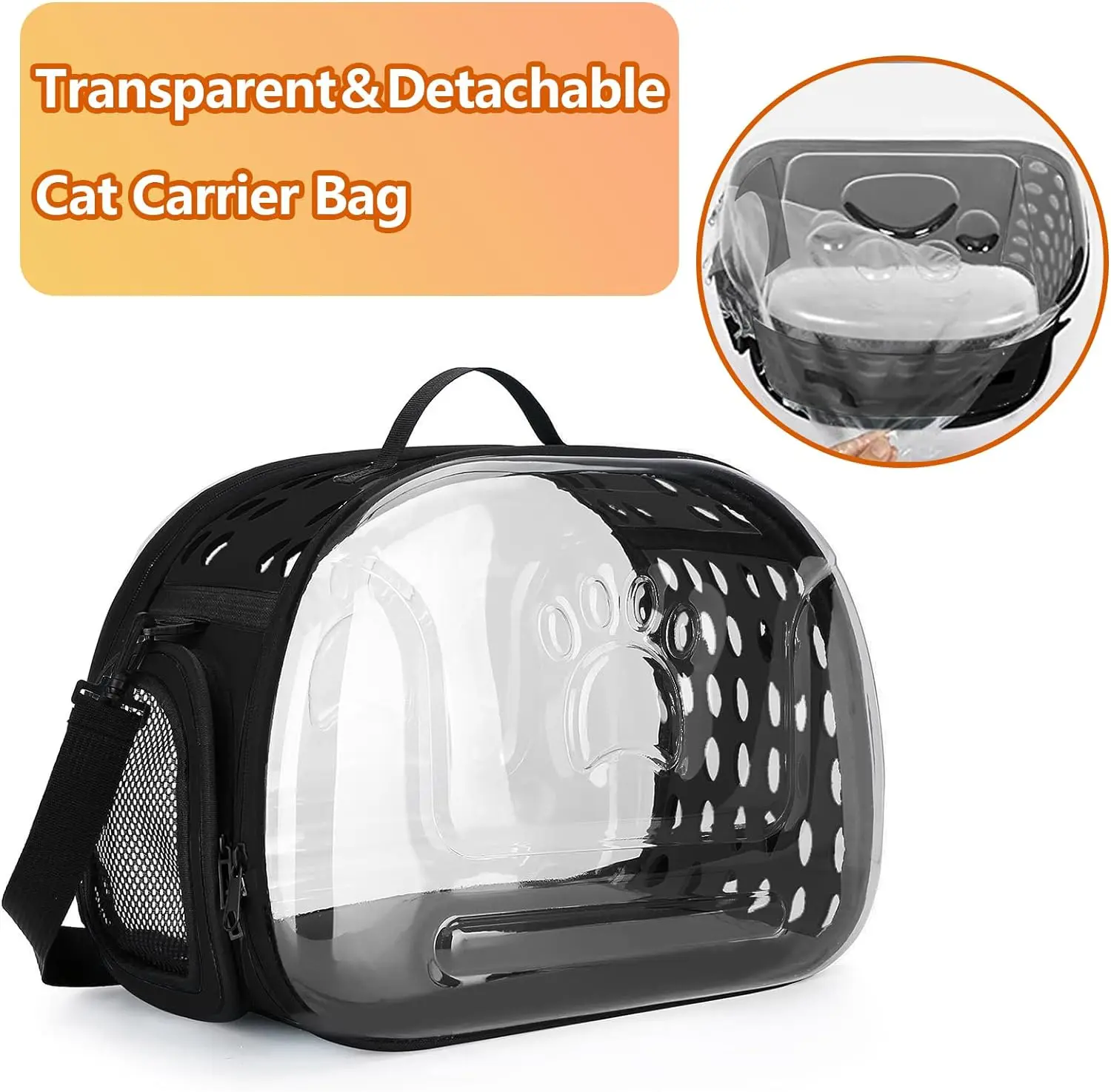 Cat Carrier Pets Transportin Cats Dogs Accessory Pet Backpacks Breathable Foldable Outdoor Dogs And Cats Kitten Puppy Travel Bag