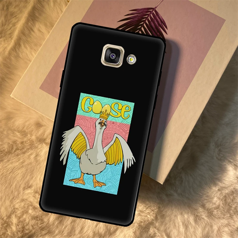 Cartoon Cute Goose Duck Case For Samsung Galaxy M16 M36 M56 M54 M23 M20 M32 M52 M34 M14 M35 M55 M15 M11 M31 M13 M53
