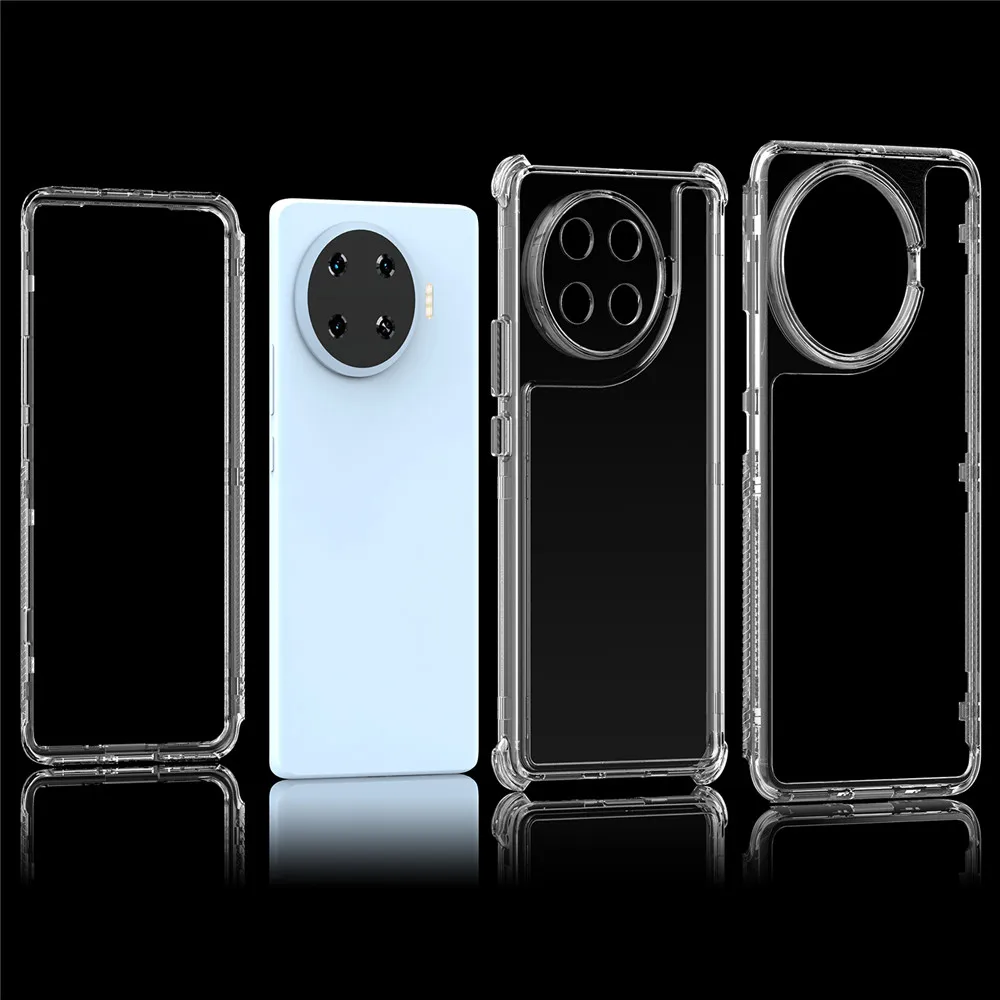 For Tecno Spark 20 Pro Plus Luxury Full PMMA + TPU Cover three-in-one Case For Tecno Spark20 Pro Plus Protective Phone Case