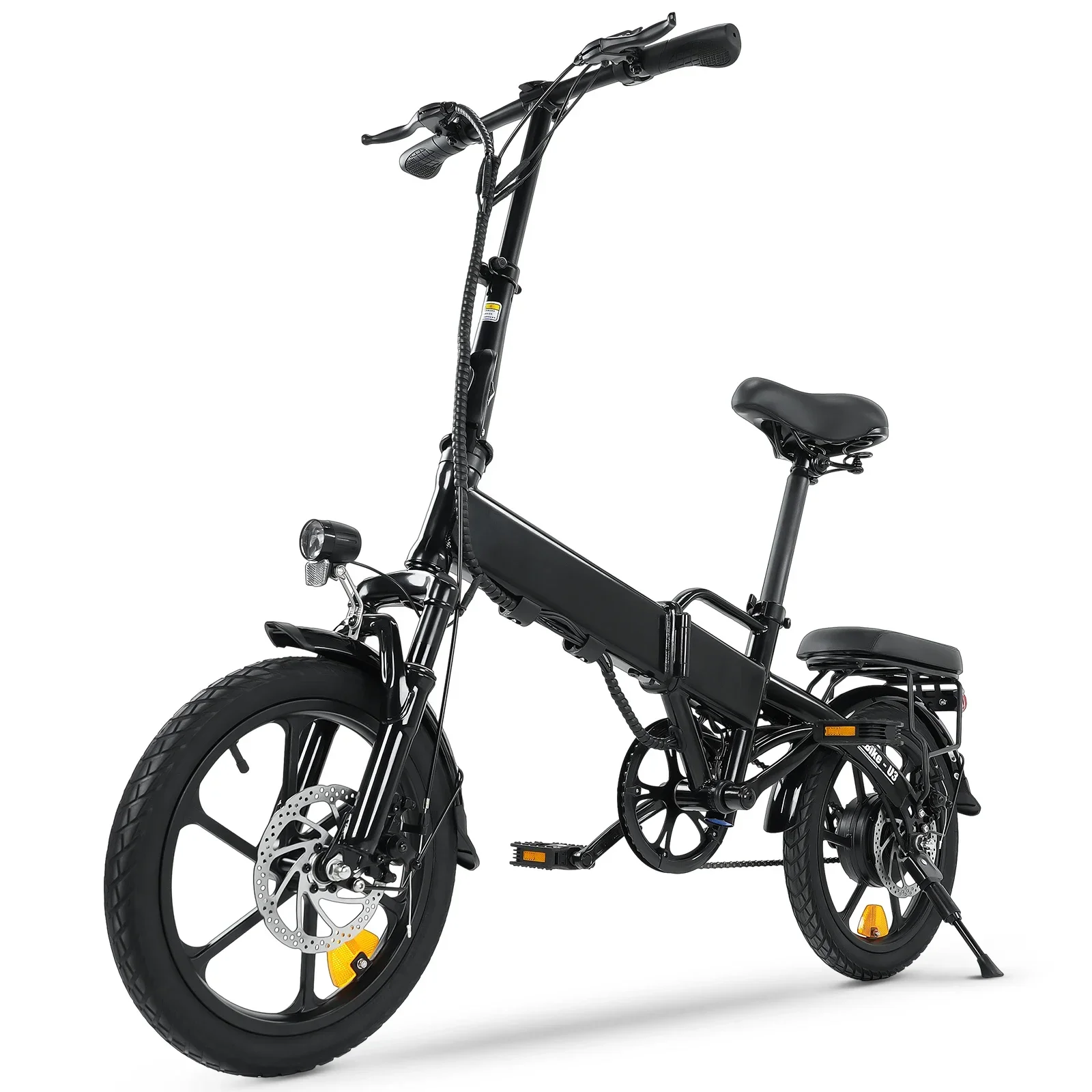 

lsinwheel U3 Foldable Electric Bicycle 36V 7.8Ah Battery 500W Motor 16 inch tire City E-bike