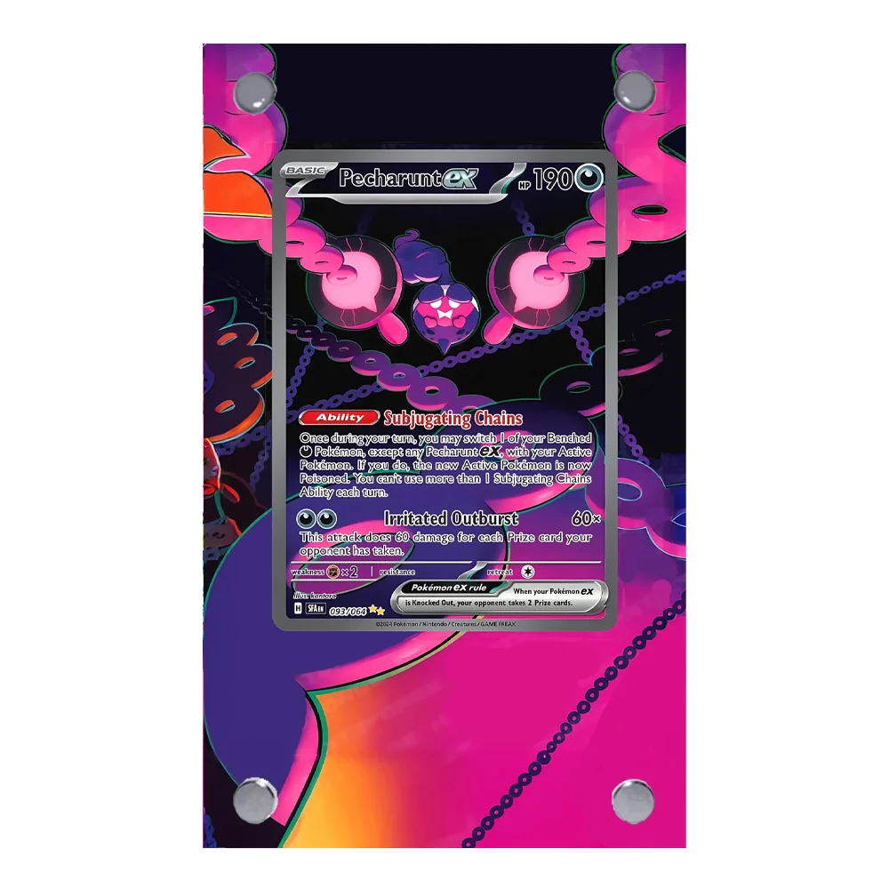 

Deerling Sawsbuck Pecharunt Okidogi Pokemon Acrylic Extended Painting Card Brick Anime Classics Game Collection Display Stand