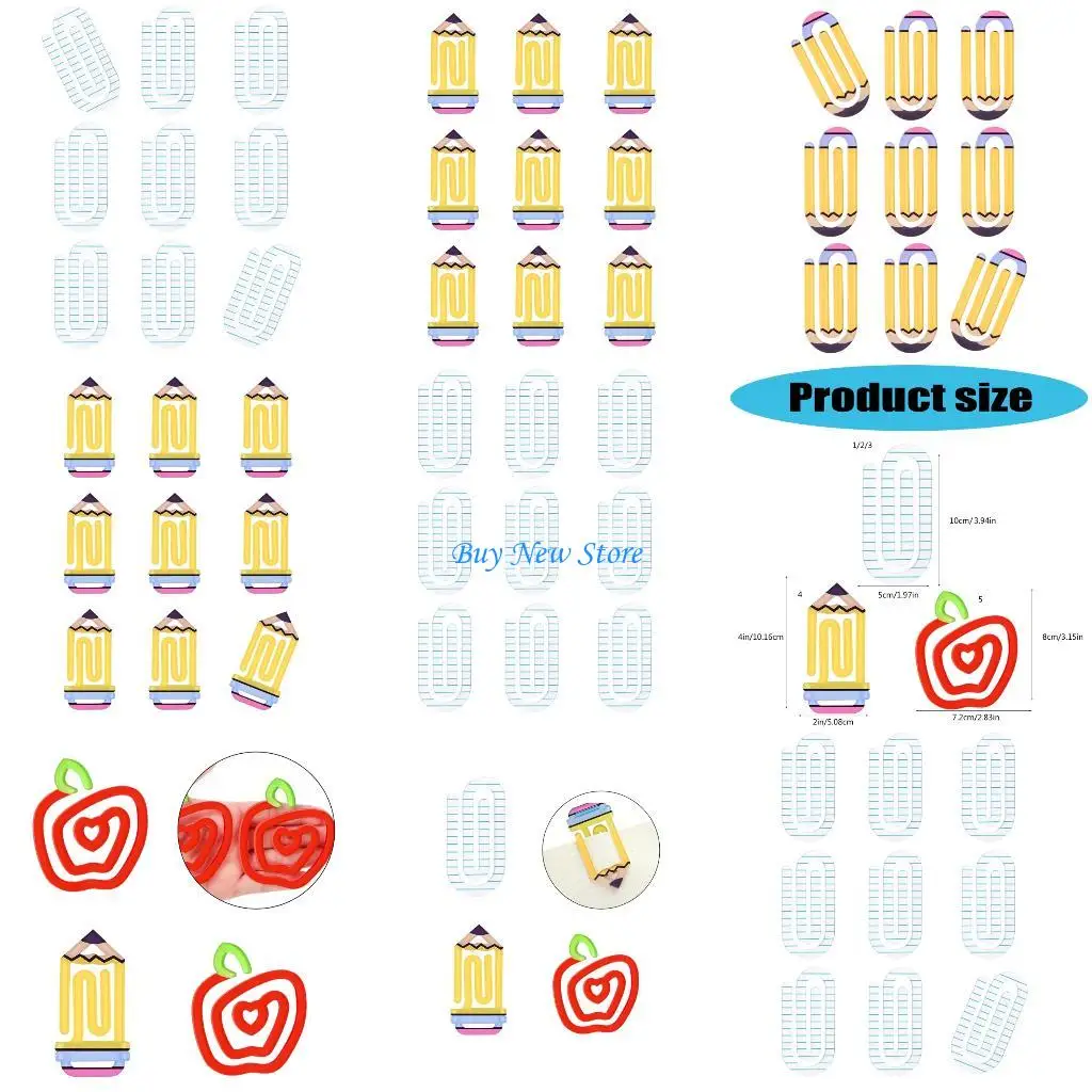 

20CE Reusable Shatterproof Acrylic Page Marker For Students Professionals Readers
