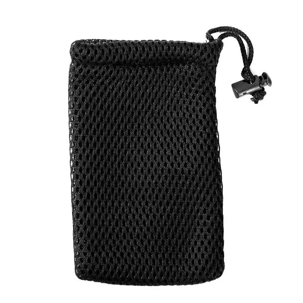 3/10pcs Multi Purpose Portable Nylon Mesh Drawstring Storage Pouch Bag Travel Outdoor Activity Pouch for Digital Products