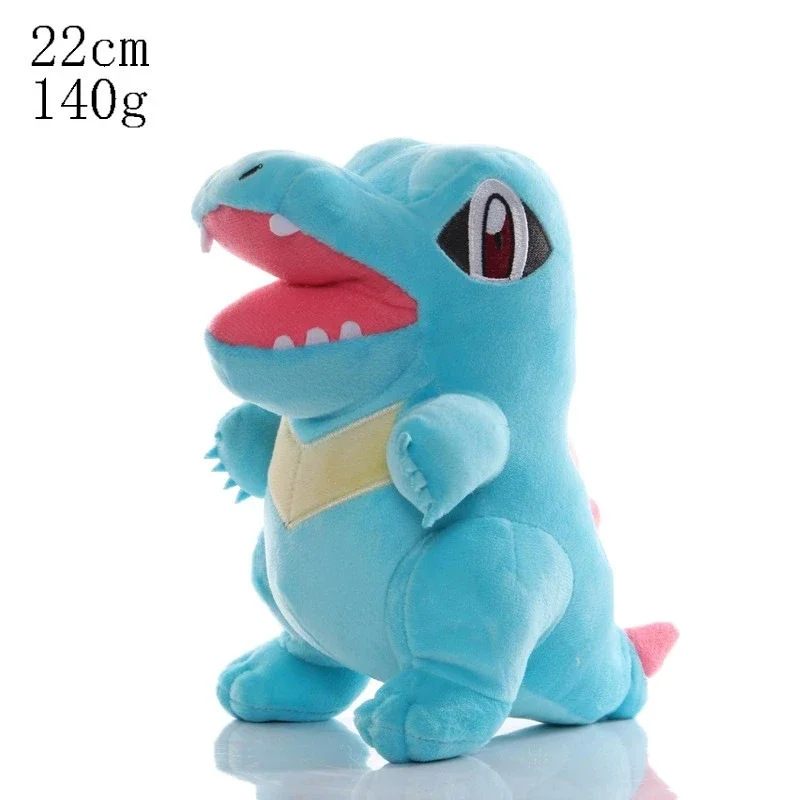 2025 Schattige Pikachu knuffel Pokemon Charmander Squirtle Bulbasaur gevulde pop Eevee Scorbunny Gengar Snorlax kerstcadeaus.