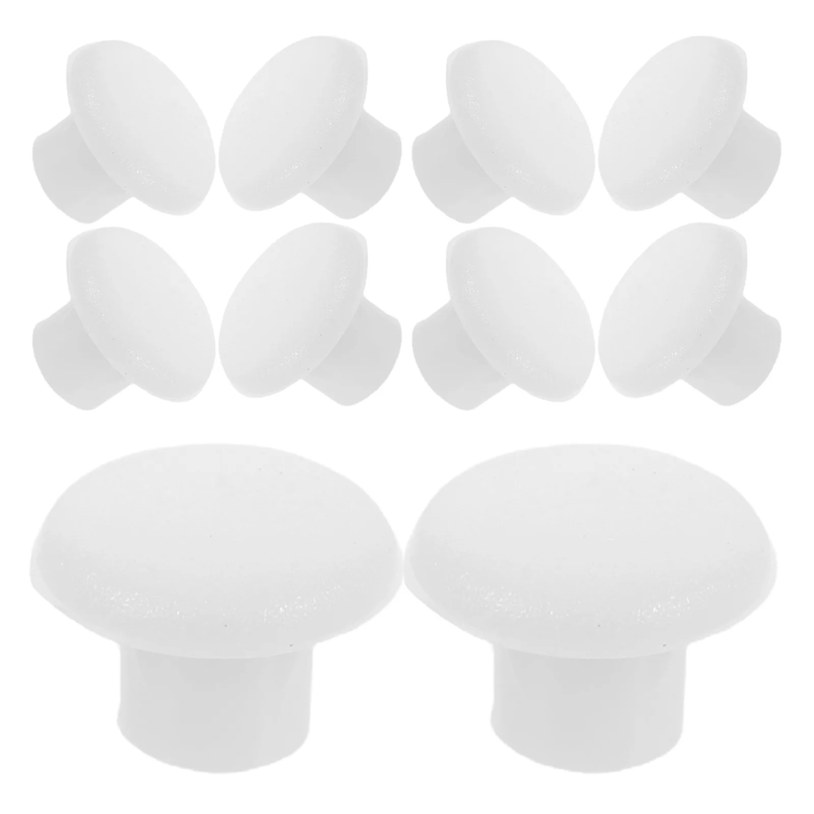 

1200Pcs Round Plastic Hole Plugs White 5Mm Furniture Plug Covers Screw Caps for Cabinet Cupboard Shelf Dust Proof Decorative
