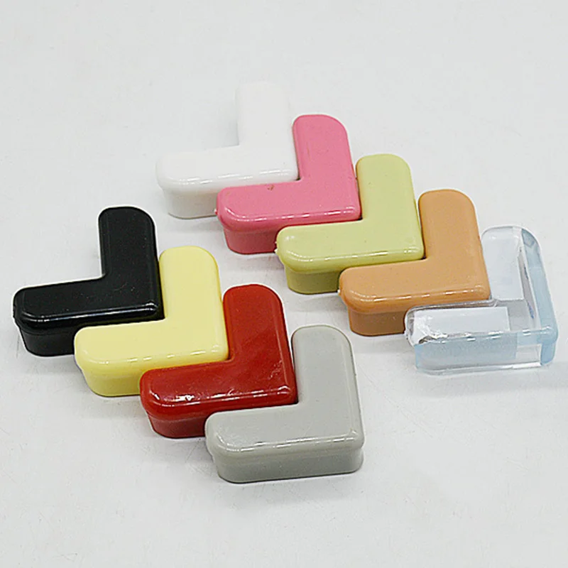 2 pçs/set segurança do bebê em forma de l protetor capa mesa canto guardas simples crianças proteção para casa móveis borda canto guardas