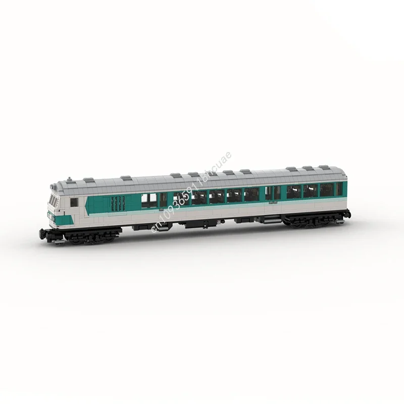 1695 piezas MOC DB Regio Car BDnrzf 463, Bloques de Construcción, Modelo Coleccionable para Adultos y Niños, Juguete de Construcción DIY, Regalo de Navidad