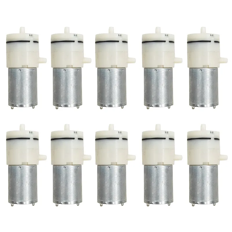10Pcs P370 Mini Electric Vacuum Pump 3.7V/6V/12V Micro Motor for Breast Pump & Beauty Instrument