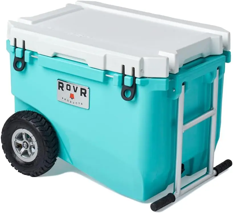 RovR Roll Rolling Cooler - The Perfect Ice Chest with Wheels and Handle for Outdoor Adventures and On-The-Go Refreshments