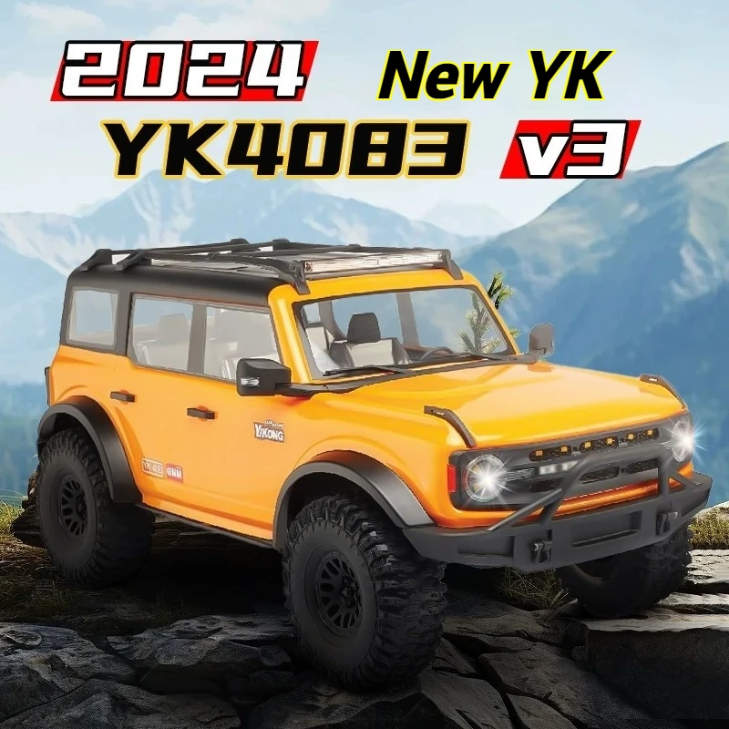 YIKONG RC voitures YK4083 1/8 échelle Liema véhicule tout-terrain électrique 4WD haute-basse vitesse escalade Simulation télécommande jouet cadeau