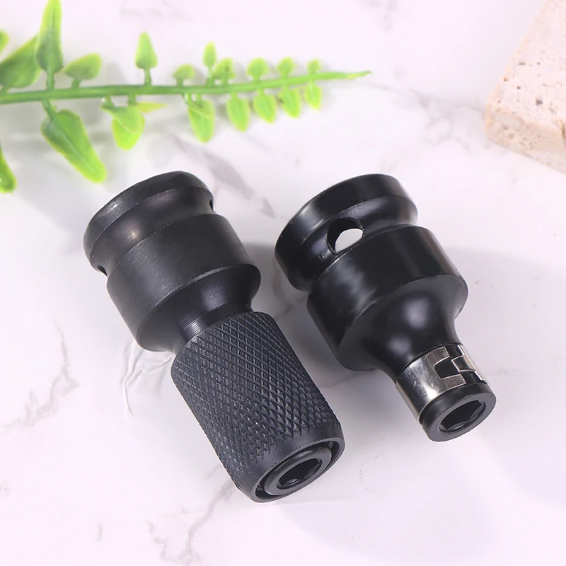 

Universal Wrench Adapter Socket Ratchet Torque Wrench Adapter 1/2 Inch Square To 1/4 Inch Hex Ratchet Socket Converter Kit