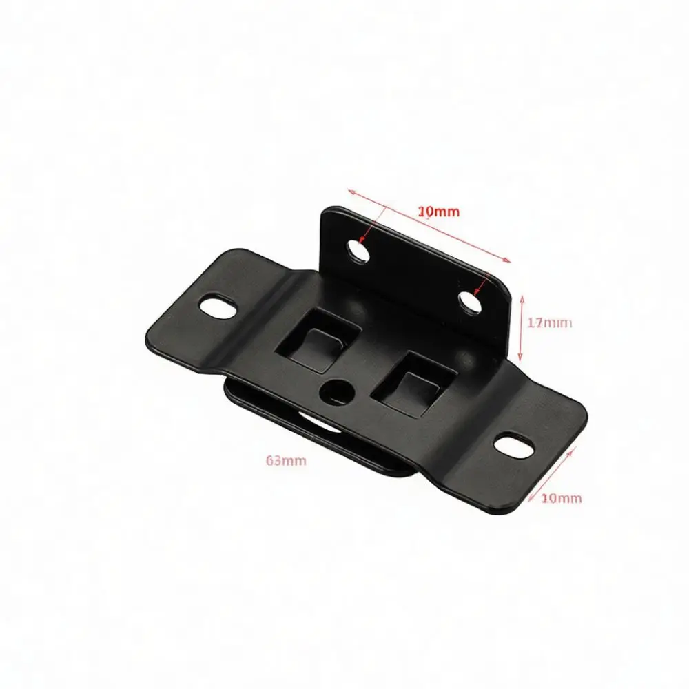 Two In One Shelf Bracket Furniture Hardware Cabinet Corner Code Connector Cold Rolled Steel Fastening Tool Wood Board Support