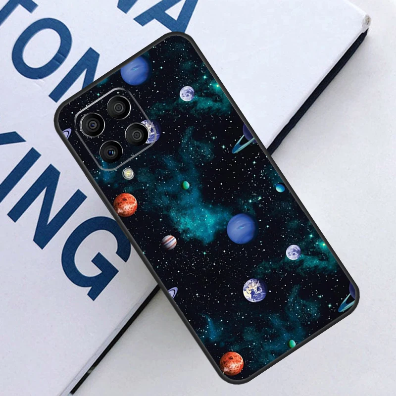 Planet Space Star Case For Samsung Galaxy M32 M52 M12 M13 M23 M33 M53 M20 M21 M31 M51 M14 M34 M54 M30s Cover