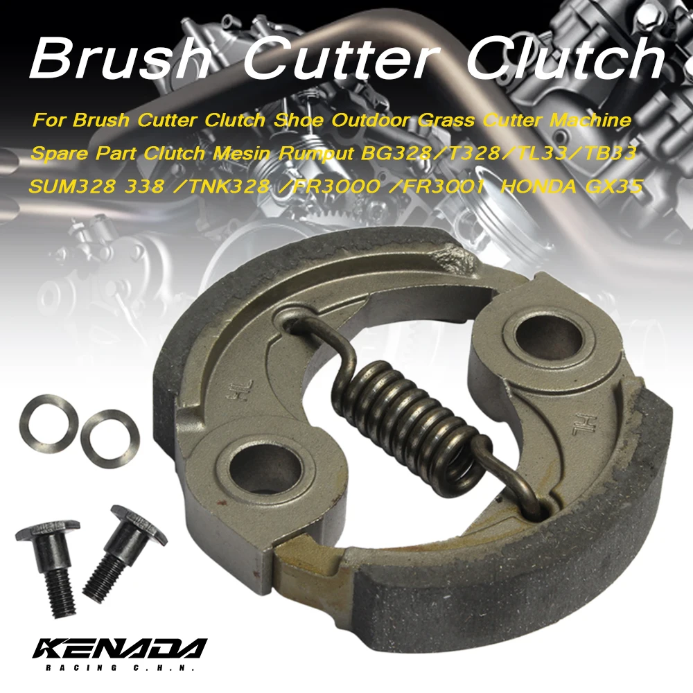 

Clutch Pad Brush Cutter Clutch Outdoor Grass Cutter Machine Spare For BG328/T328/TL33/TB33/SUM328 338 /TNK328 /FR3000 /FR3001