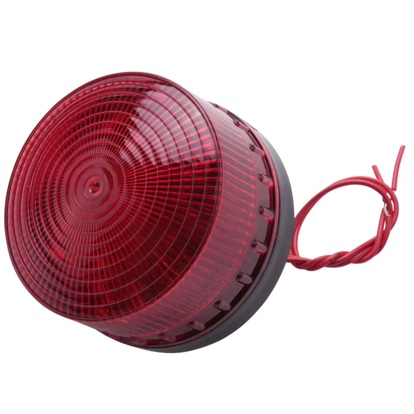 AC 220V Industrial LED Flash Strobe Light Accident Warning Lamp Red LTE-5061 De