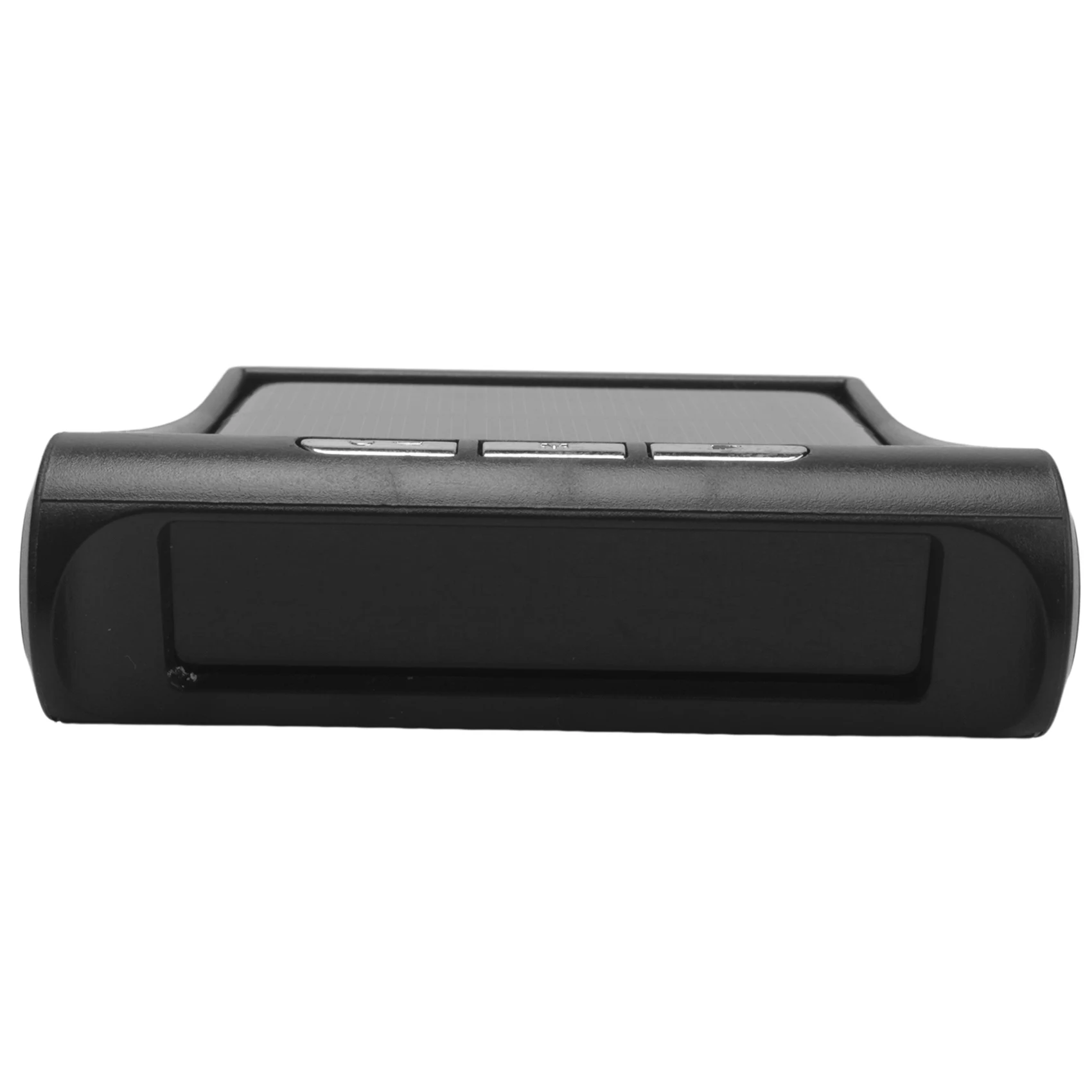 Car Solar Digital Clock With LCD Time Date In-Car Temperature Display For Outdoor Personal Car Part Decoration-A54R