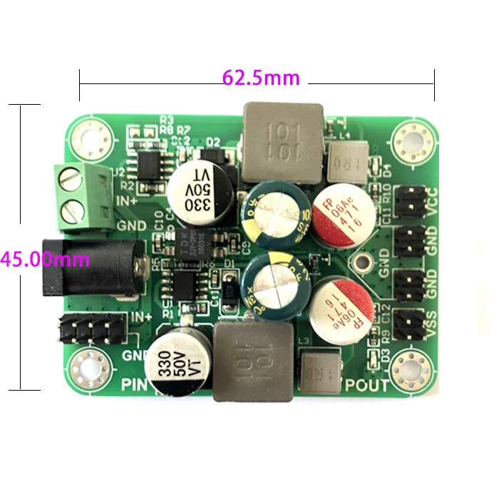 DC-DC Power Supply Module Single Power Supply to +-5V Output Ultra-low Ripple/load Regulation Short Circuit Protection