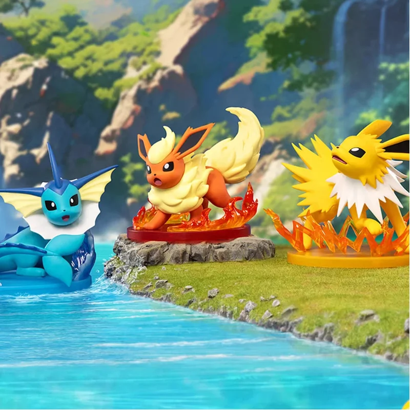 

Фигурки Funism Pokémon: Энте (фея), ручная работа, аниме-персонажи, декоративные модели, игрушки, украшение для дома, настольный декор, подарок на день рождения