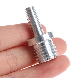 1PC M14 to 5/16-24 Polishing Drill Adapter Thread Change Adaptor Round Shank Orbital Sander Connecting rod