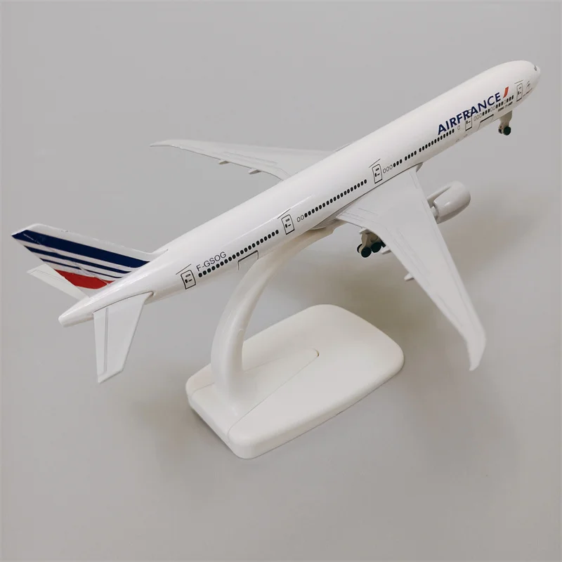 19cm Air France Airlines Boeing 777 B777 Airways Alloy Metal Airplane Model Diecast Air Plane Model & Wheels Aircraft Aeroplane