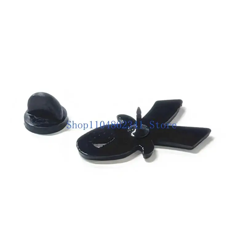 Accessorio premium con spilla in metallo con nastro scintillante 5asd per stile casual professionale