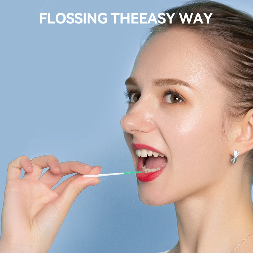 150 Teile/schachtel Zahnseide Stick Zahn Reinigung Interdentalbürste Zahnseide Pick Oral Hygiene Pflege Ultra-Feine Zahnseide Zahn – Detail 7