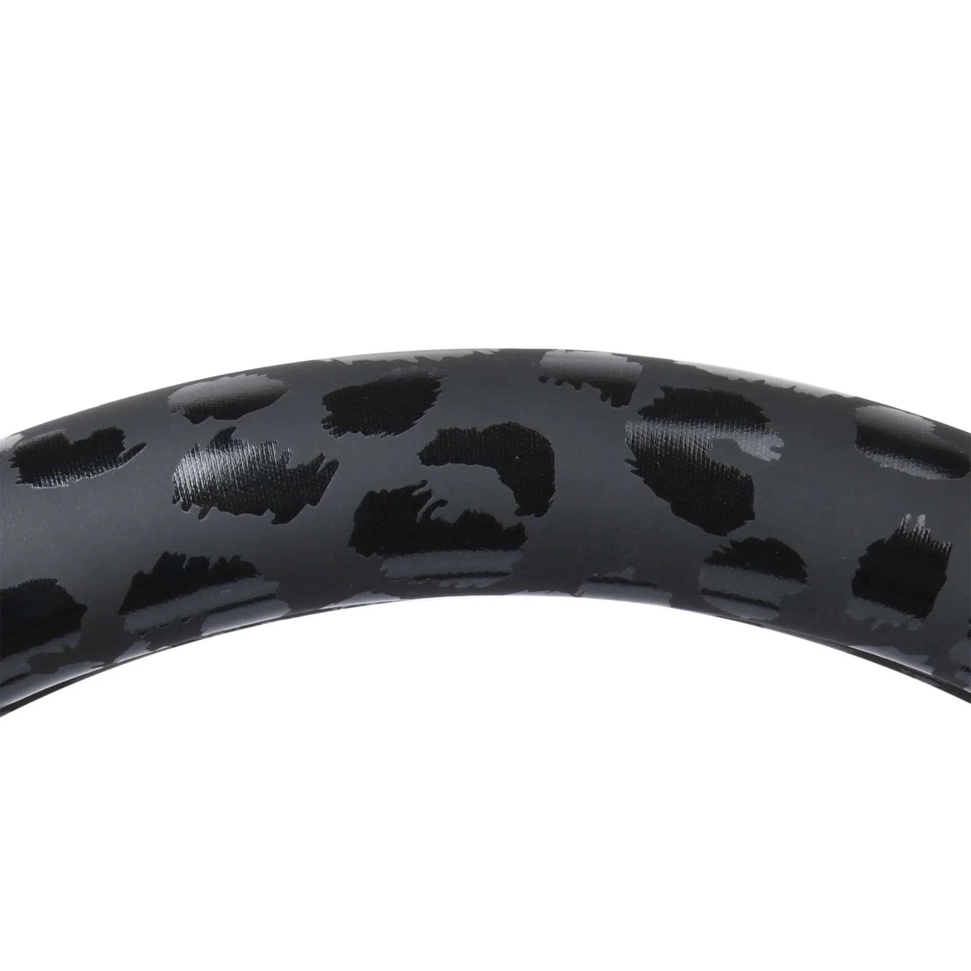 غطاء عجلة القيادة من الجلد الصناعي، مناسب عالمي لسيارات السيدان وسيارات الدفع الرباعي، مجموعة من 1