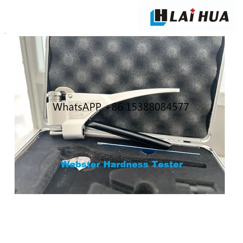 

W-20 Portable Stainless Steel Webster Hardness Tester for Metal Materials Webster Hardness Durometer