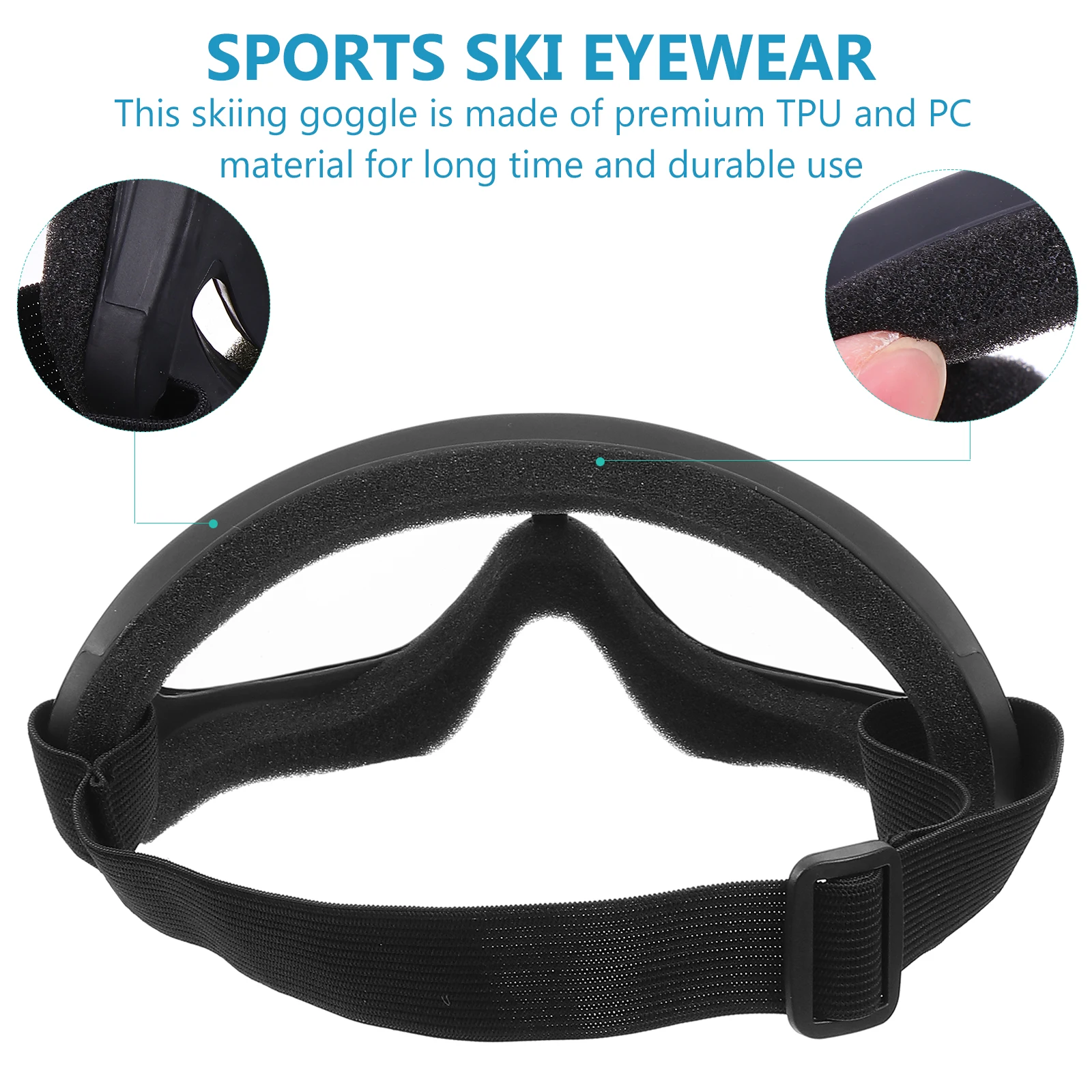 

Goggles Windproof Eyewear Outdoor Ski Glasses Protector Sports Protection Tool Eyes