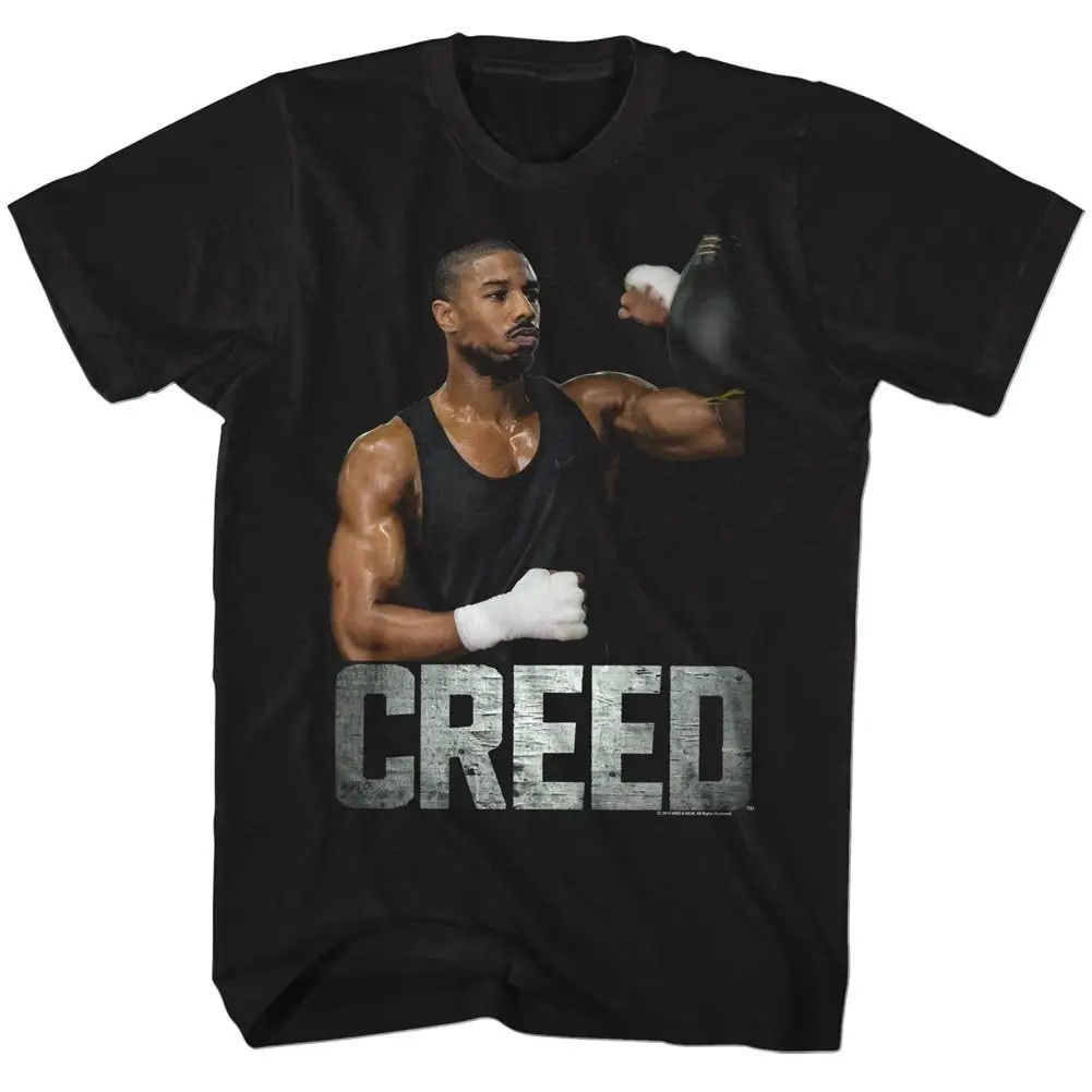 Creed Adonis Donnie Johnson with Speed Bag Black T Shirt