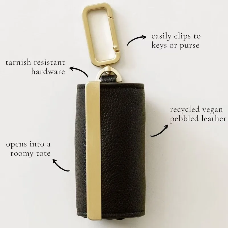 سعة كبيرة Ins نمط المفاتيح حقيبة التخزين صديقة للبيئة حقيبة تسوق قلادة المنظم حقيبة الإكسسوارات للسفر مريحة