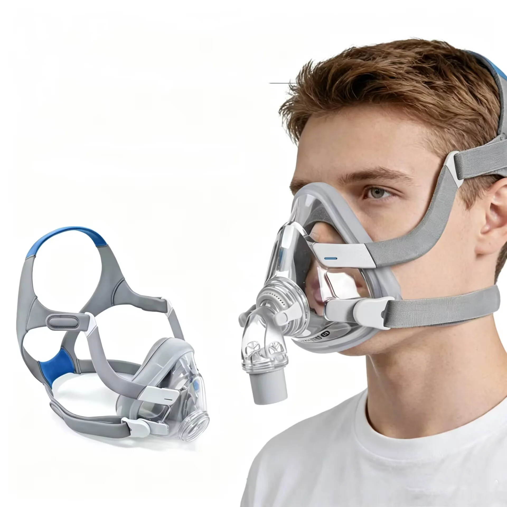 F20 Pro – complete soft mask, safety seal device, optimized comfort design, high-grade sponge pad – breathing assist accessory