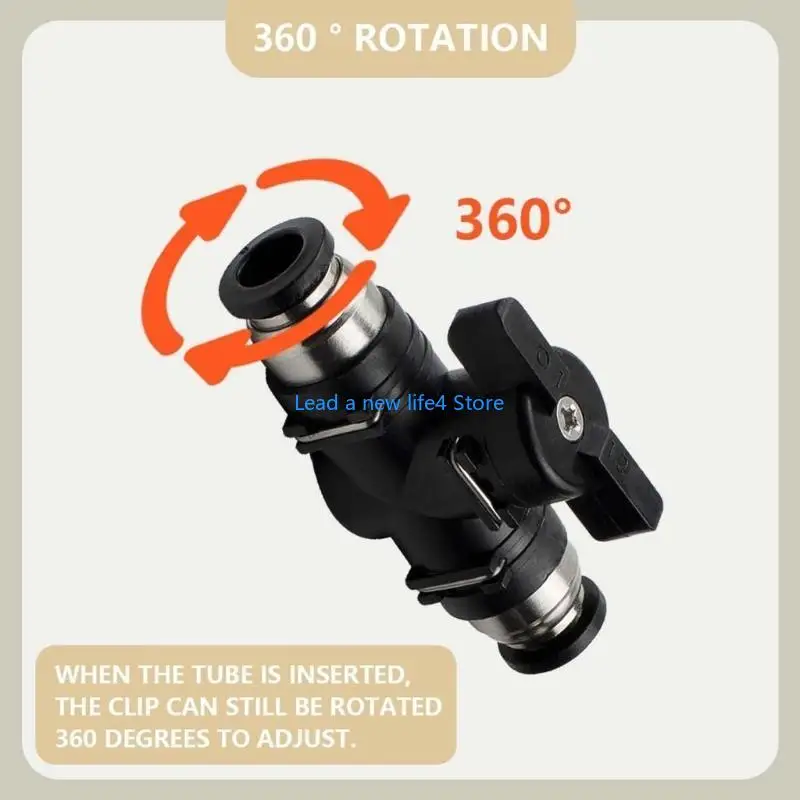 Y55E 5PCS Hướng dẫn sử dụng luồng khí điều khiển phù hợp với các cho khí nhanh