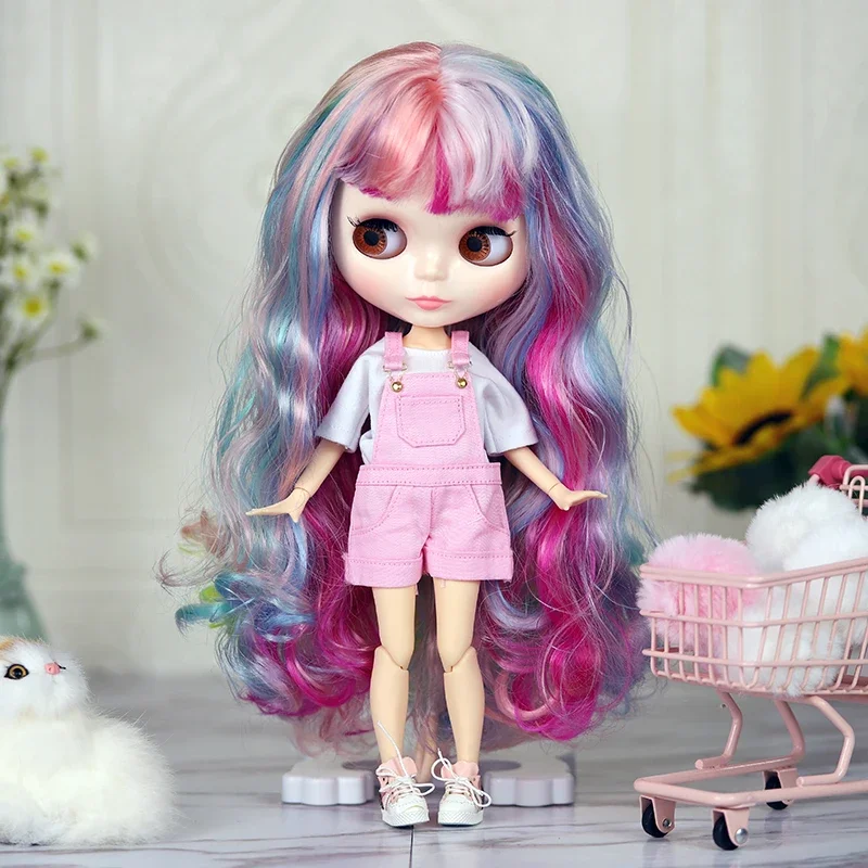 ICY DBS Blyth doll 1/6 Anime Doll joint body Fair Skin glossy face Special Combo with clothes, shoes and hands 30cm BJD TOY