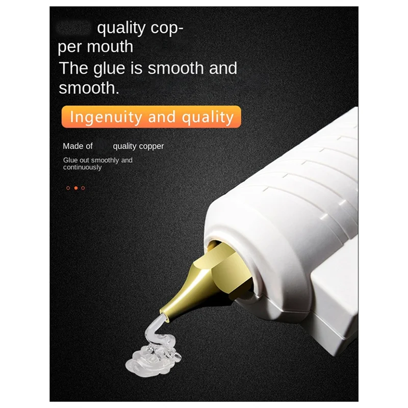 

QWE-EU Plug Hot Glue Gun Hot Melt Glue Gun For Car Dent Puller For Heating Craft Repair Tools Temperature Adjustable