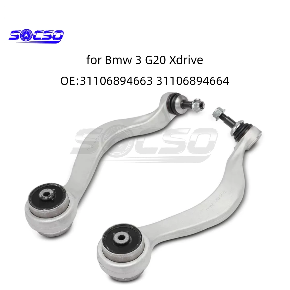 

Lower Front L/R Control Arm for Bmw 3 G20 Xdrive OE 31106894663 31106894664