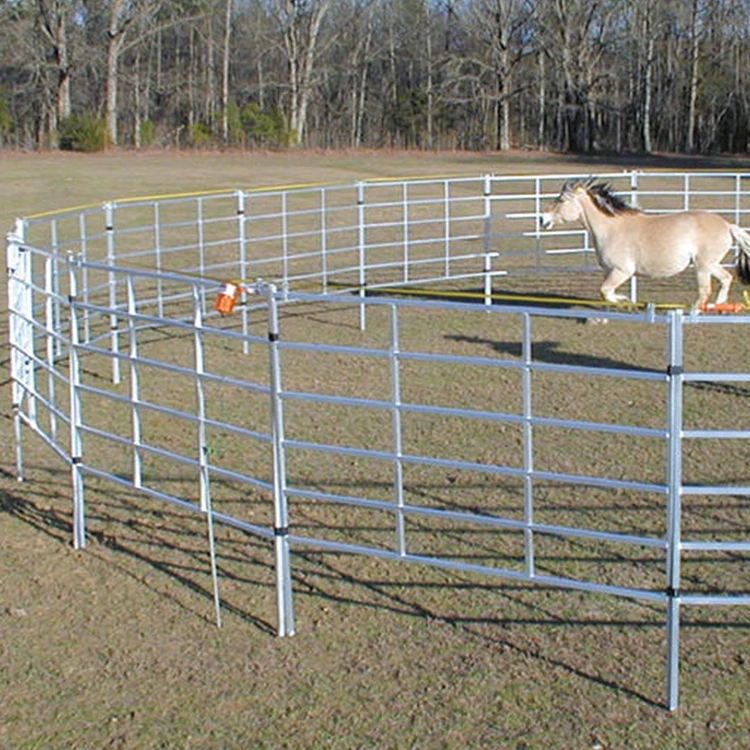 Portable Galvanized Steel Cattle Panel, Horse Fence, Farm Fence and Gates, Corral